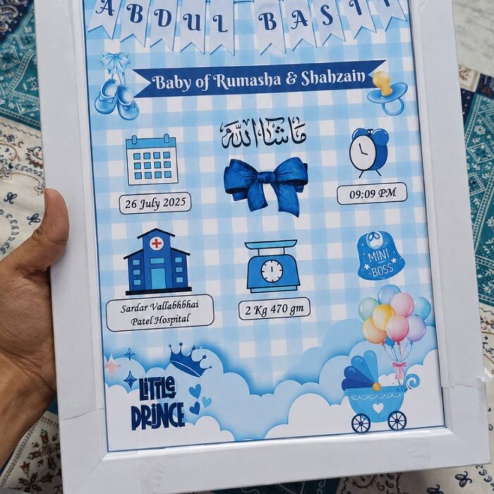 Birthday frame