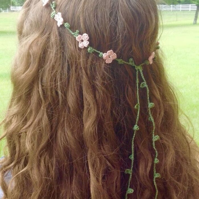 Crochet Hair Crown